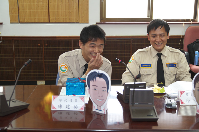 役男發表退役感言