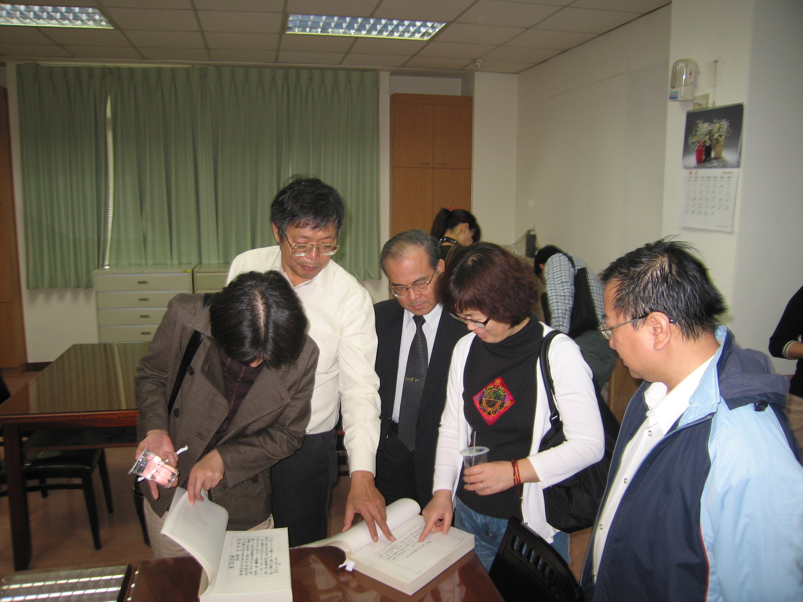 參觀文獻大樓相關史料典藏實務運作之一