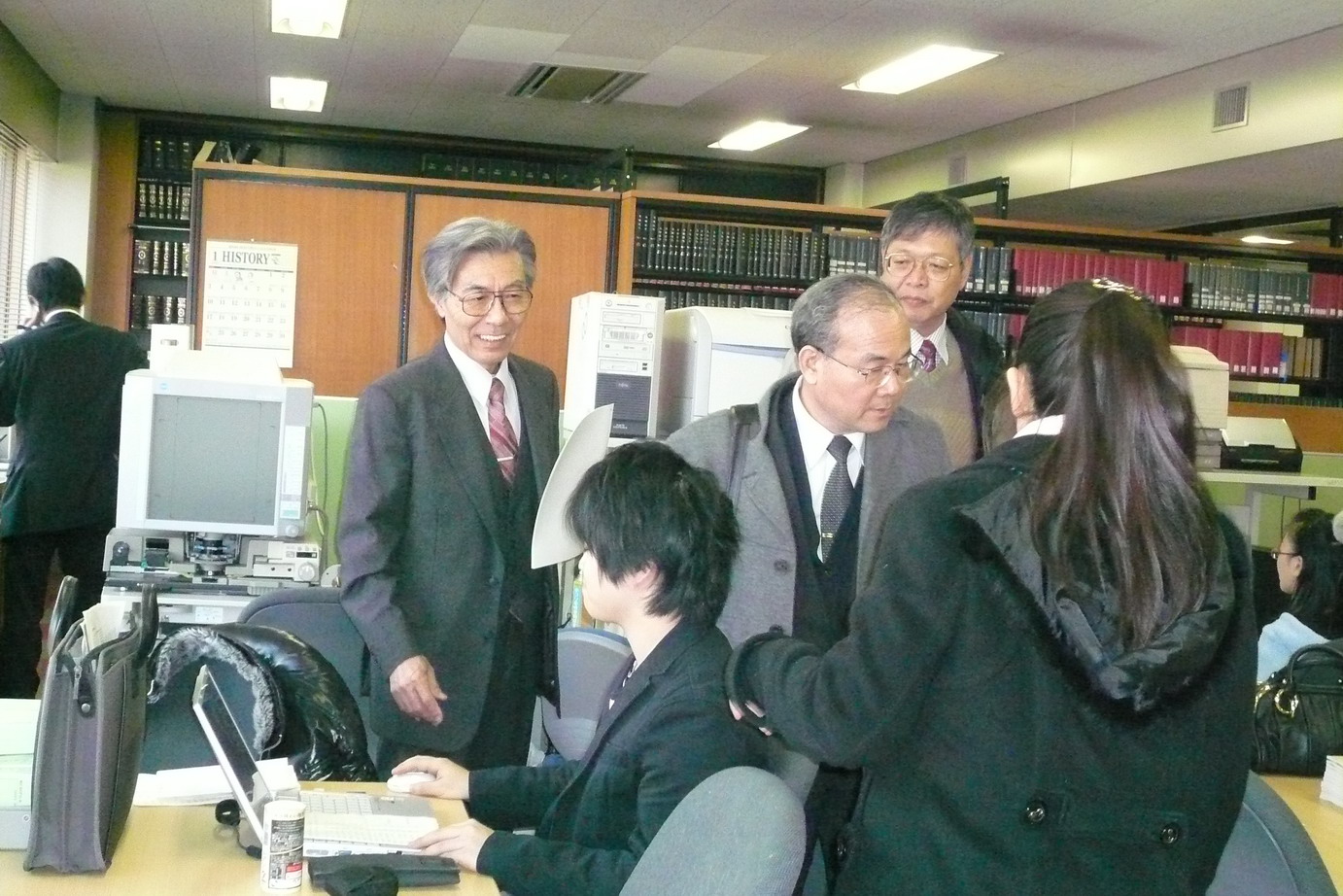 林館長金田等赴日本國名古屋名城大學法學部學術合作