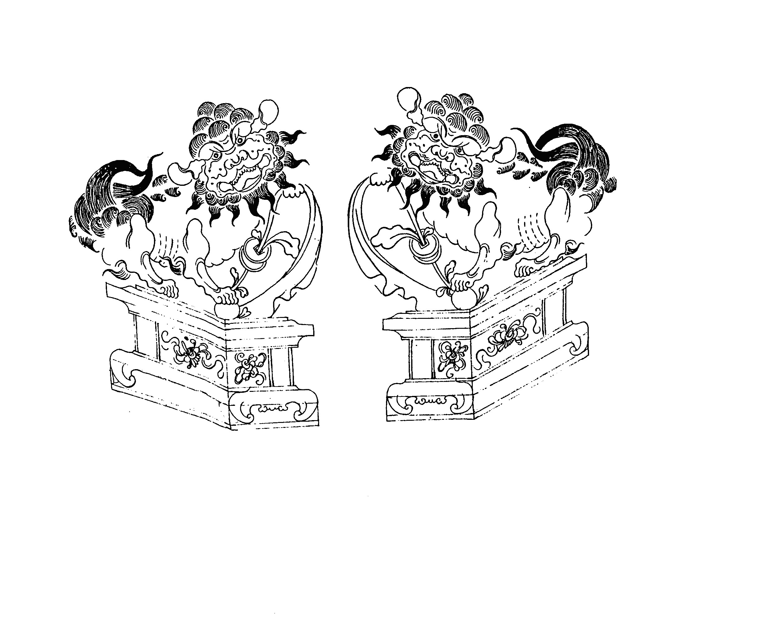圖5：石獅圖