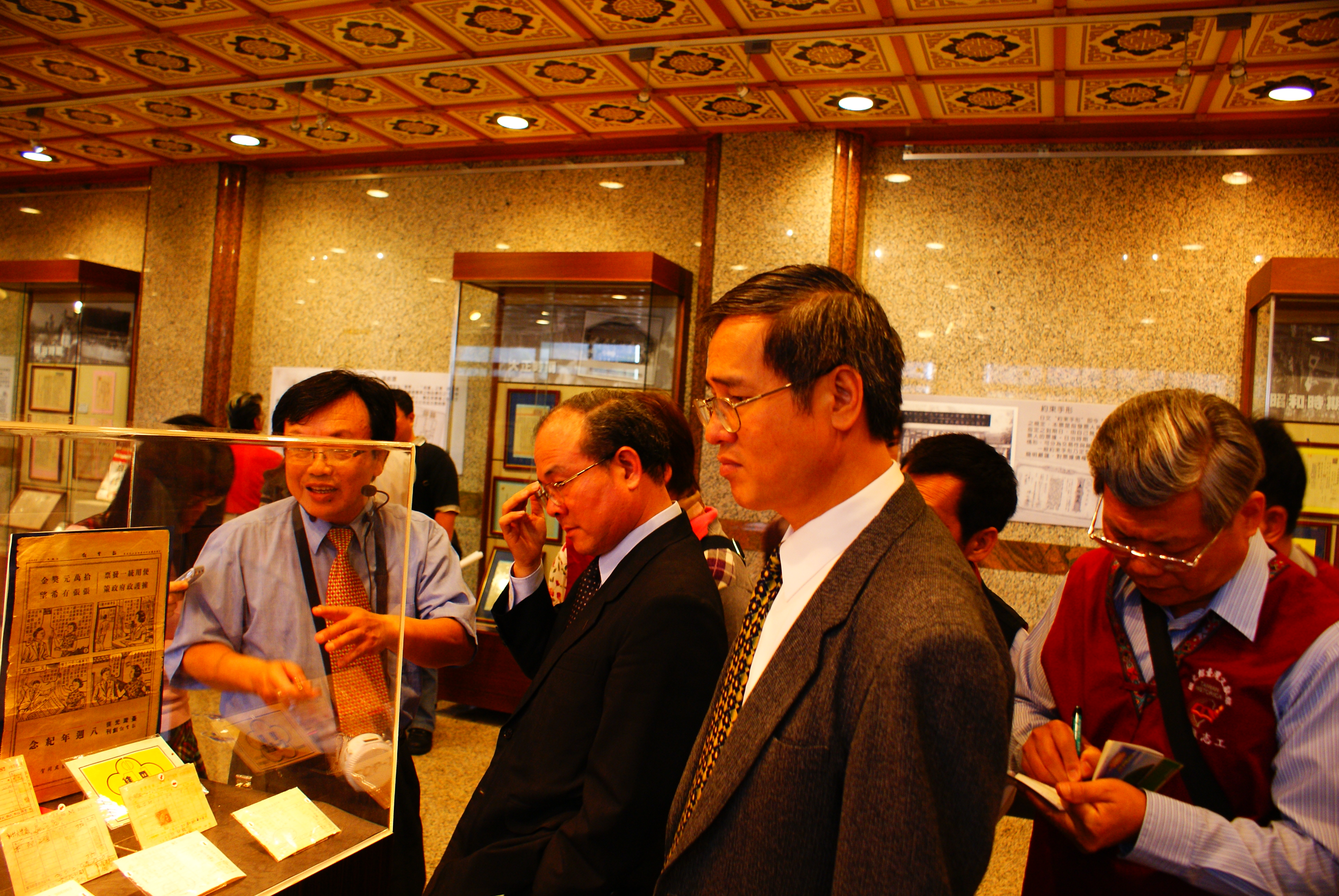 「臺灣印象-百年印記」特展　展件提供者游政傑先生導覽解說