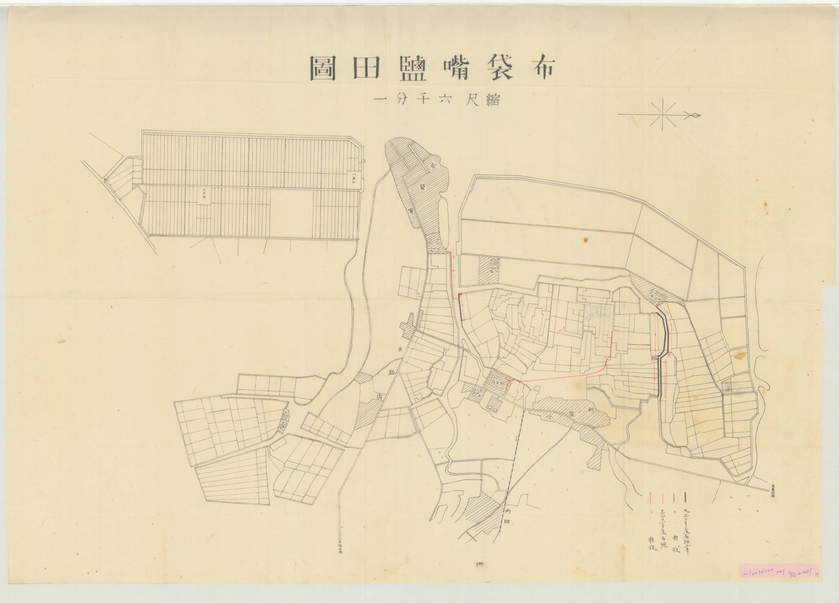 布袋嘴鹽田圖(00102341000019002001M)