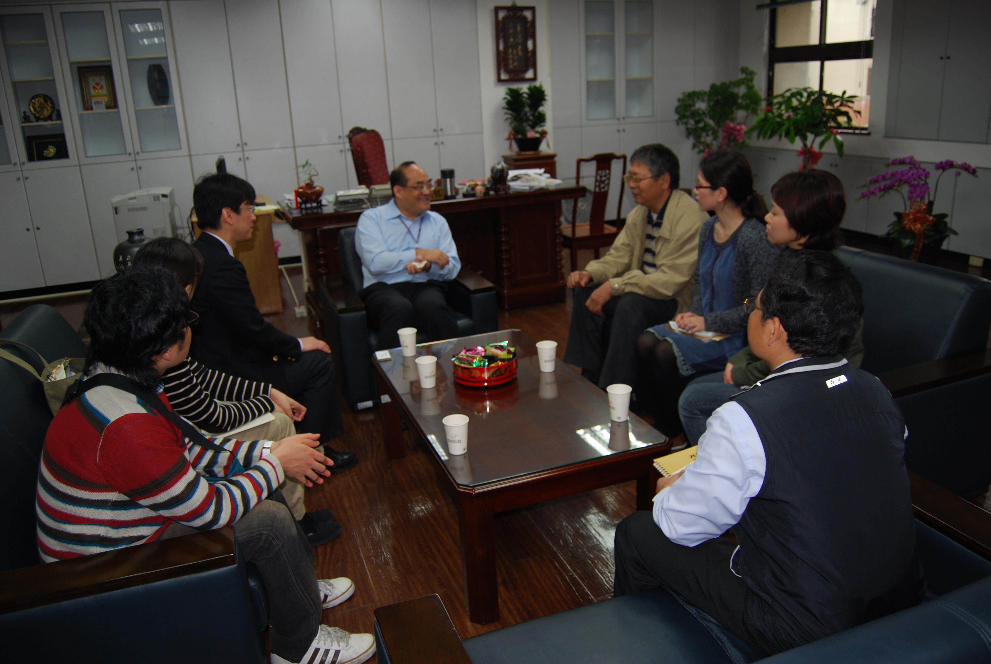 日本宇都宮大學松金公正教授等蒞館參訪