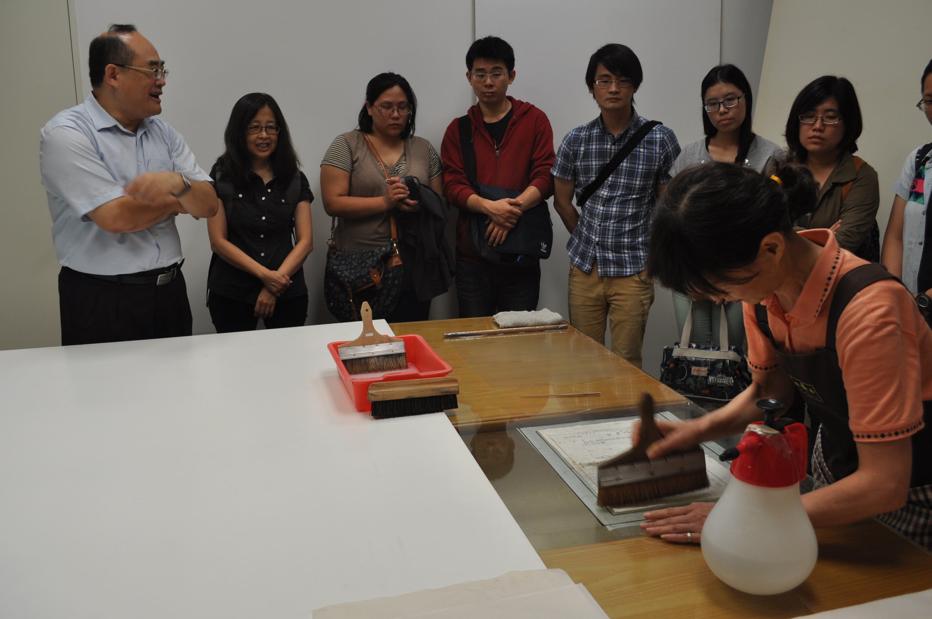 國立臺南藝術大學博物館學與古物維護研究所蒞館參訪