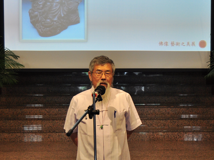 圖4:策展人黃智茂先生致詞