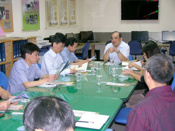 大陸杭州市檔案局蒞館參訪