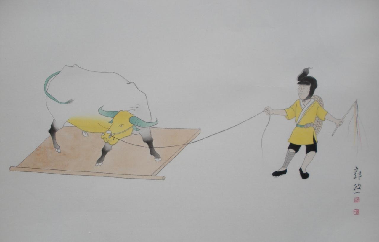 圖8：展件：春牛圖