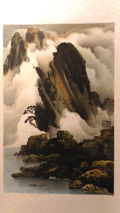 圖11：展件：墨染雄峯 / 葛憲能