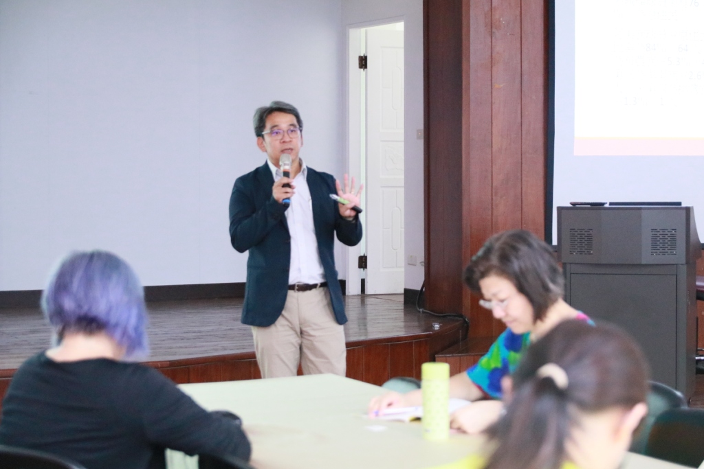 圖2.謝仕淵演講