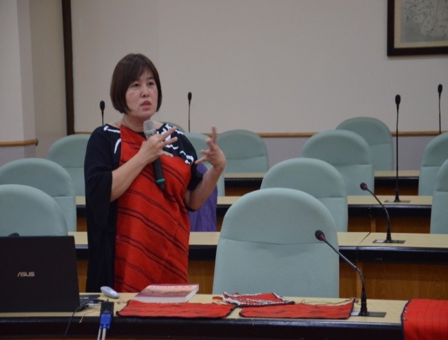 圖1：講座吉娃思巴萬主任