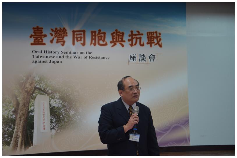 主辦單位張鴻銘館長出席致詞
