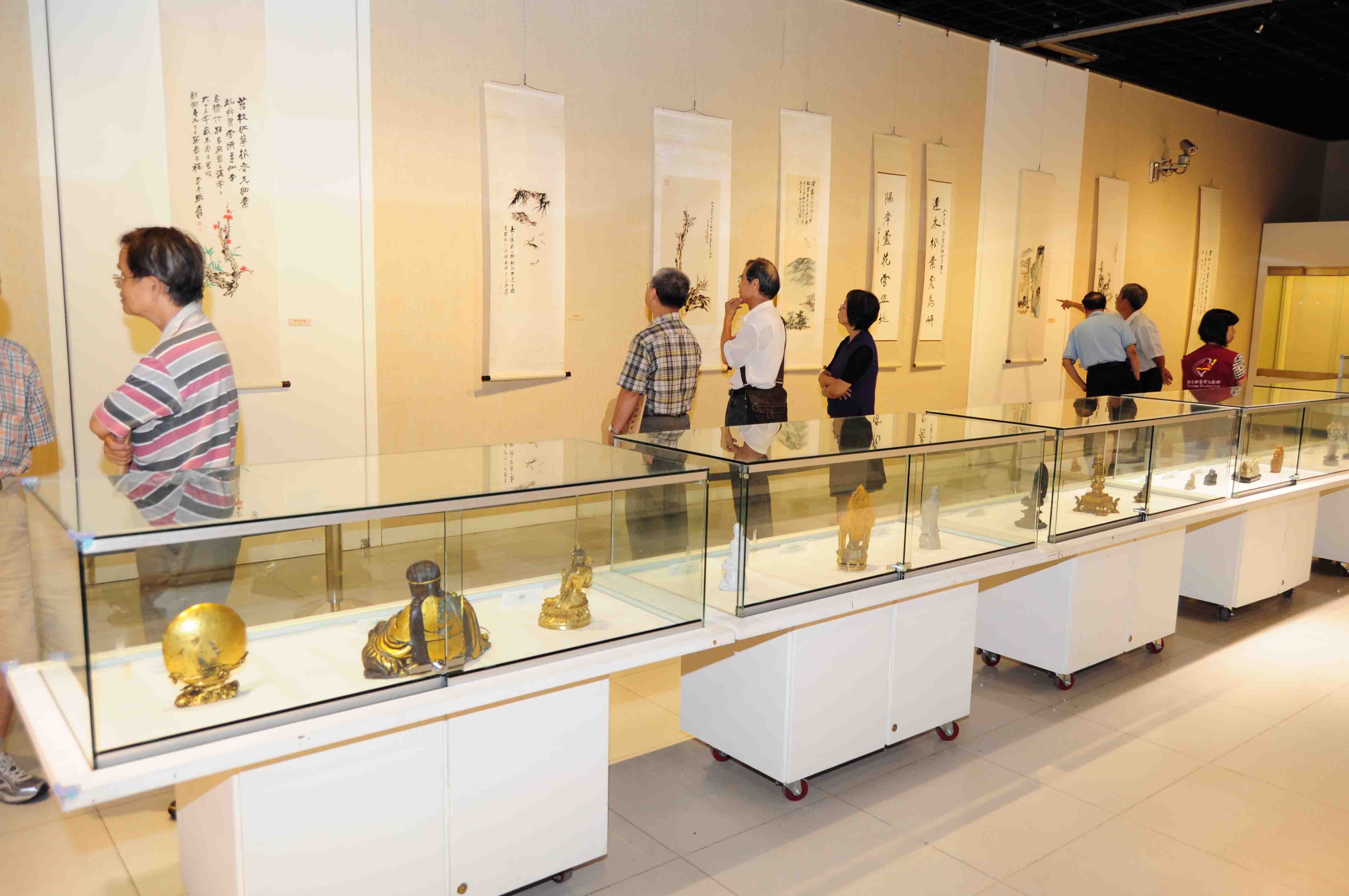 佛像藝術之美展展場1