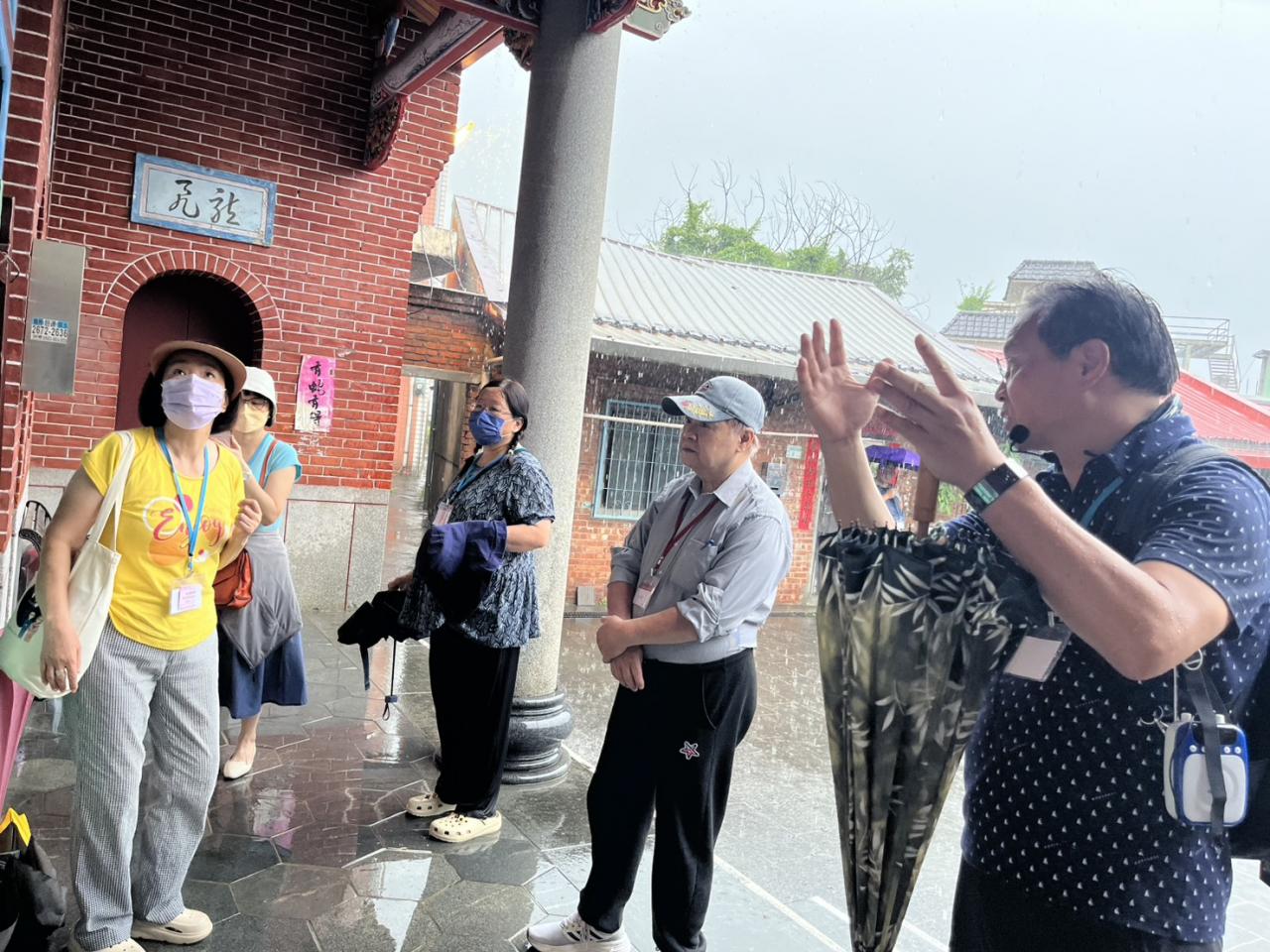圖11：三峽溪南四姓聚落古厝導覽解說