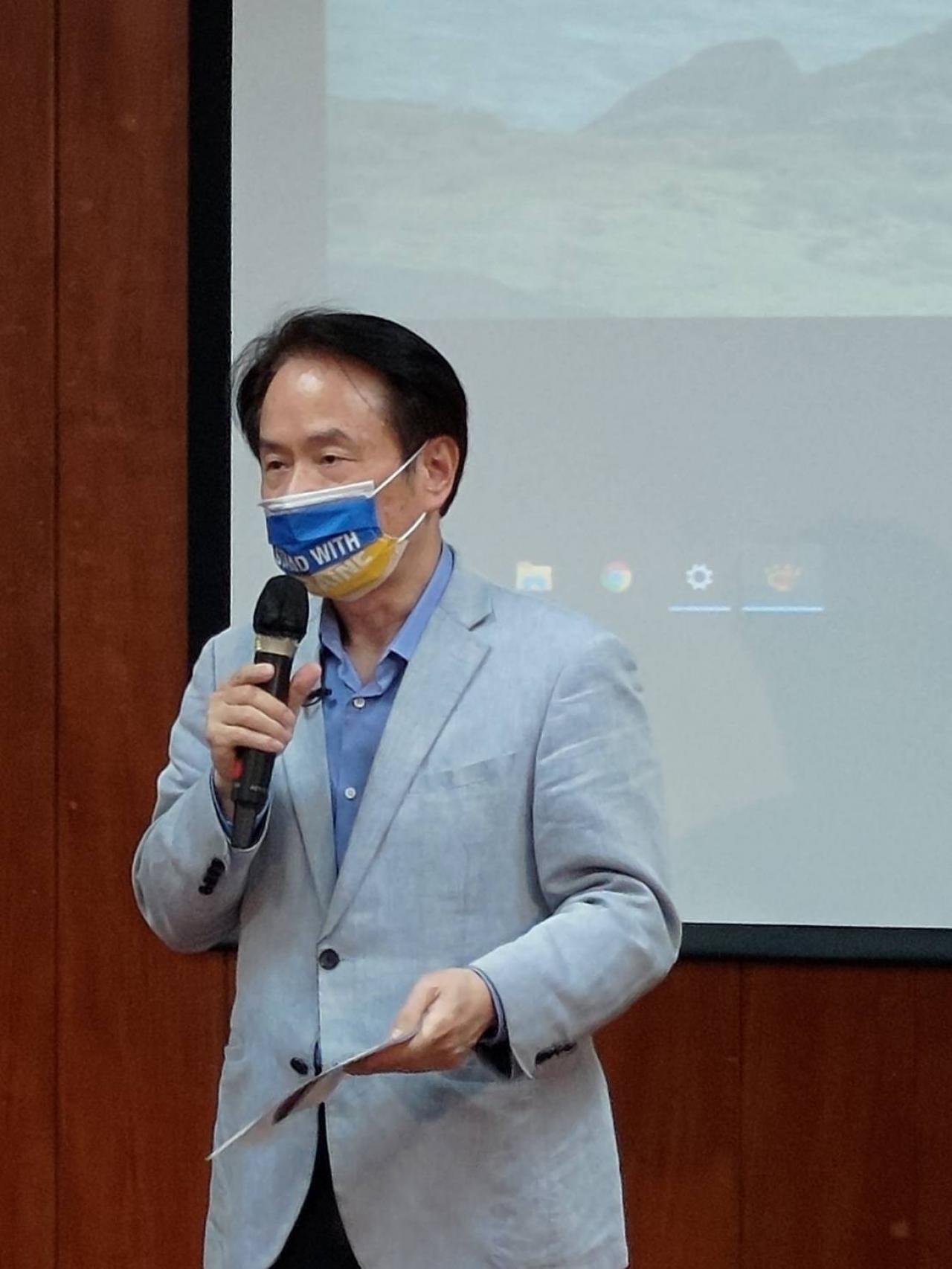 圖1：國史館陳儀深館長致詞