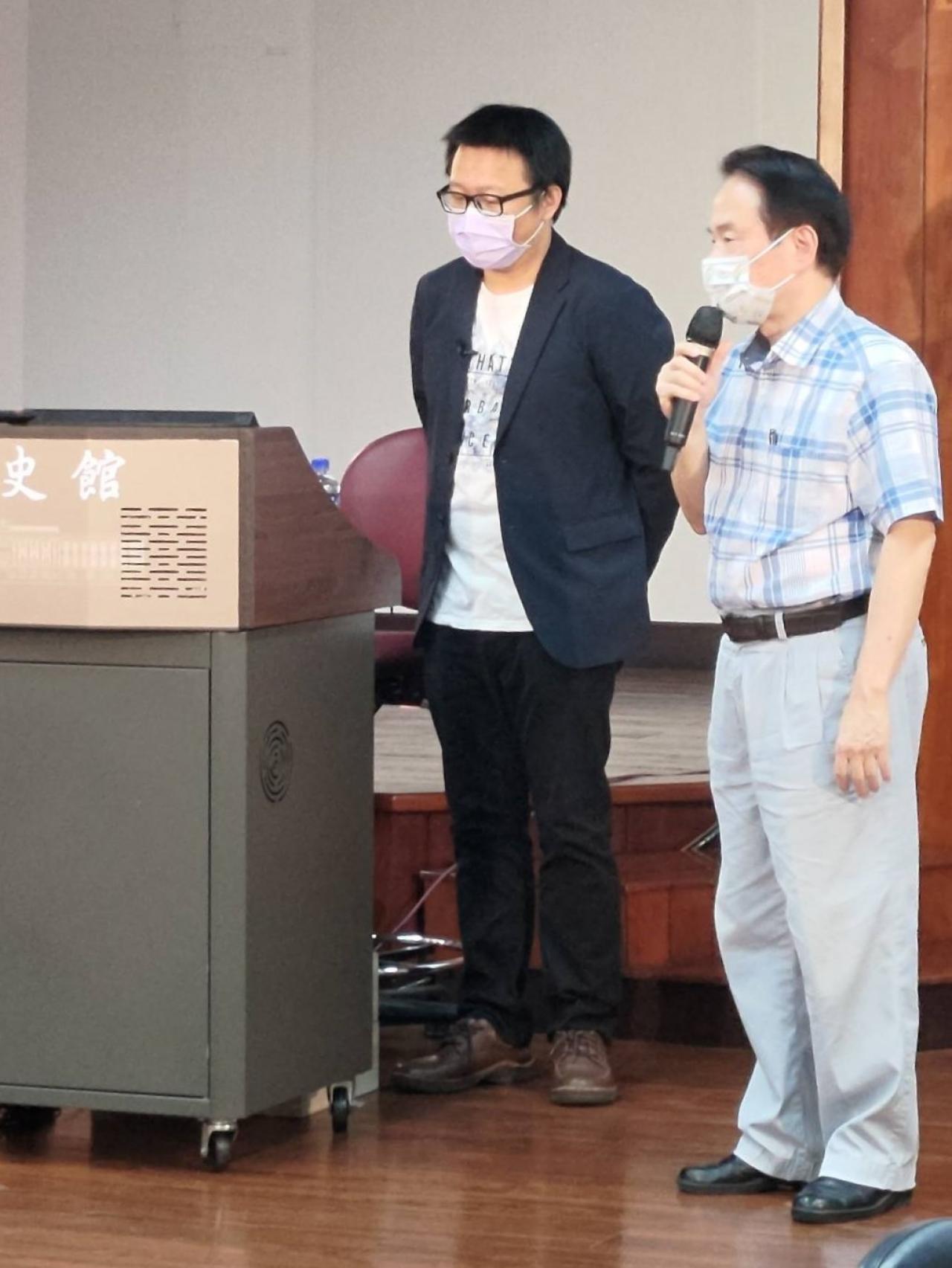 圖1：國史館陳儀深館長致詞