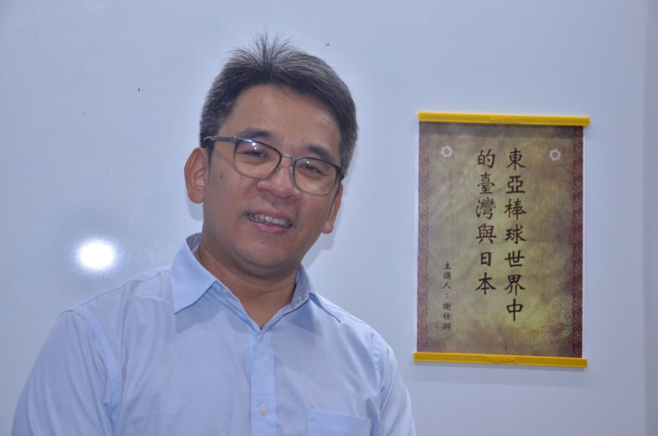 圖1.謝仕淵演講