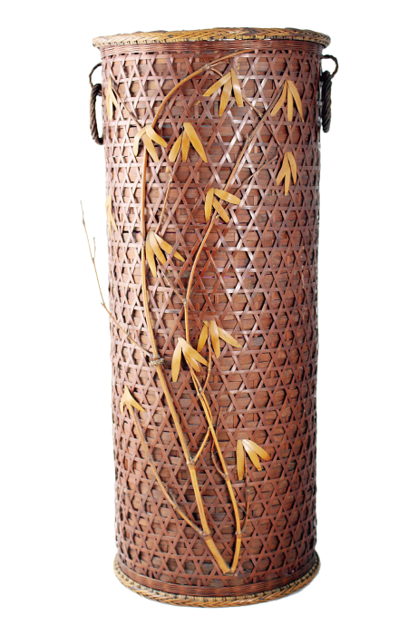 圖7：竹編花器