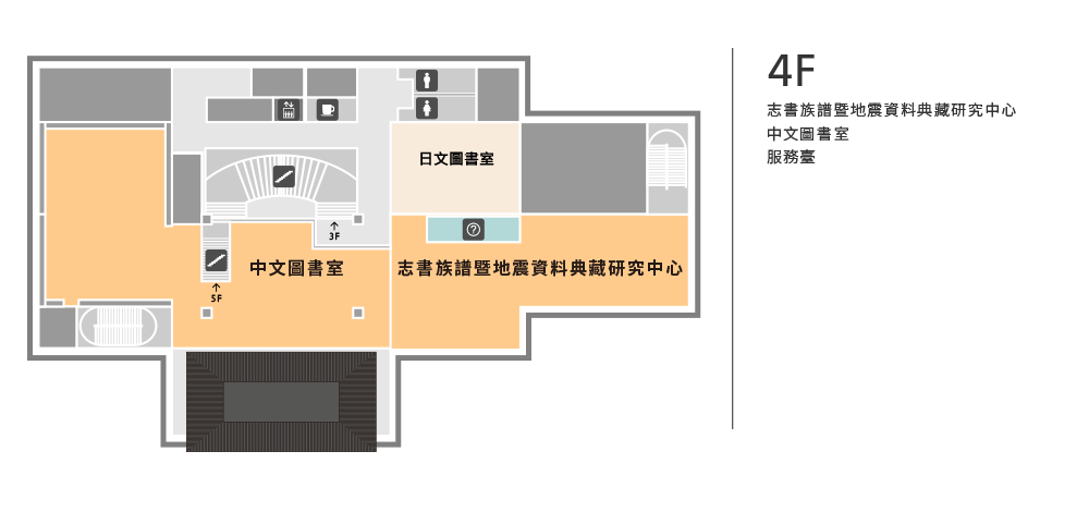 史蹟大樓4樓平面圖